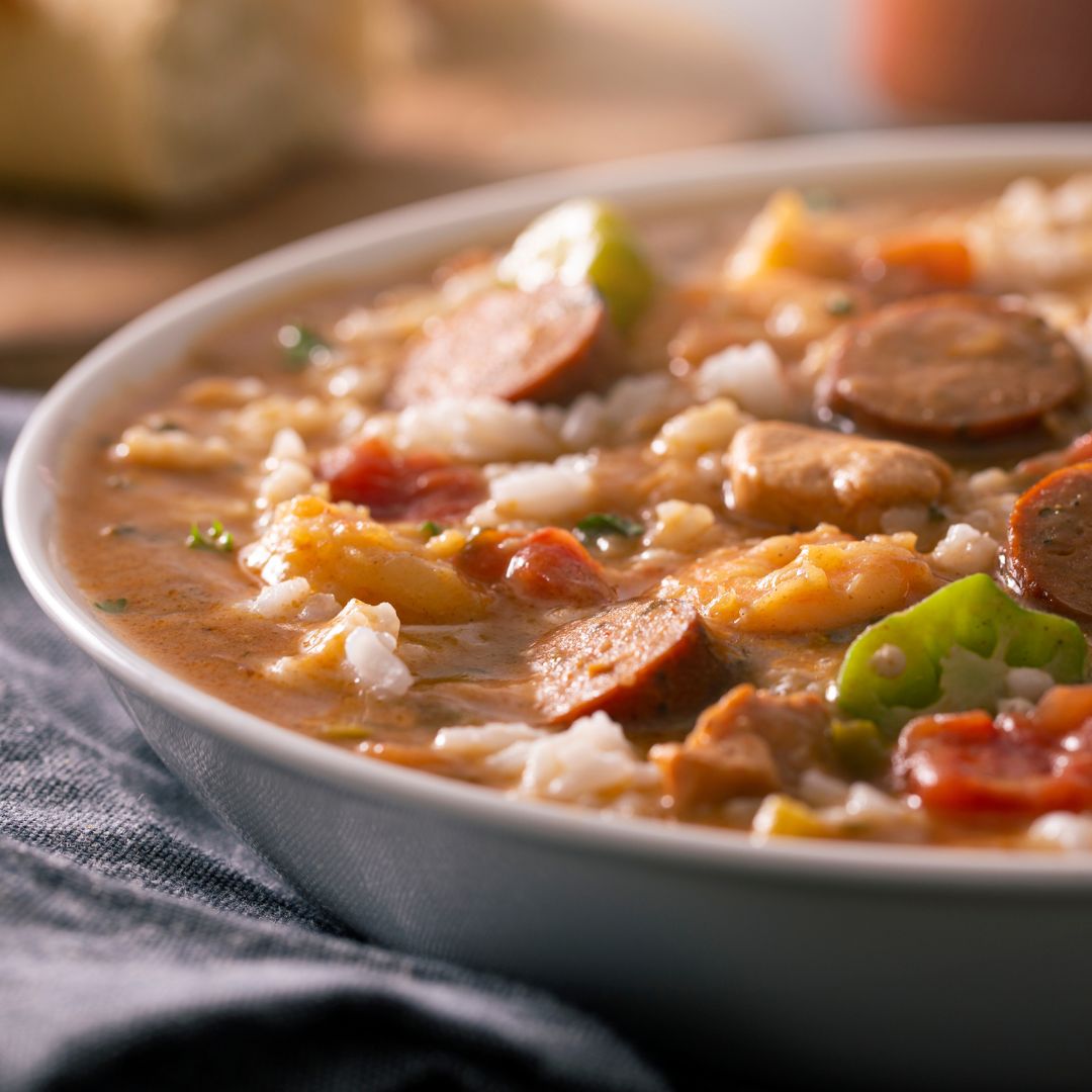 bowl of gumbo