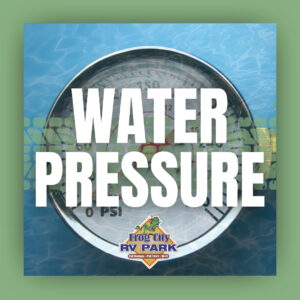 Water pressure measurement